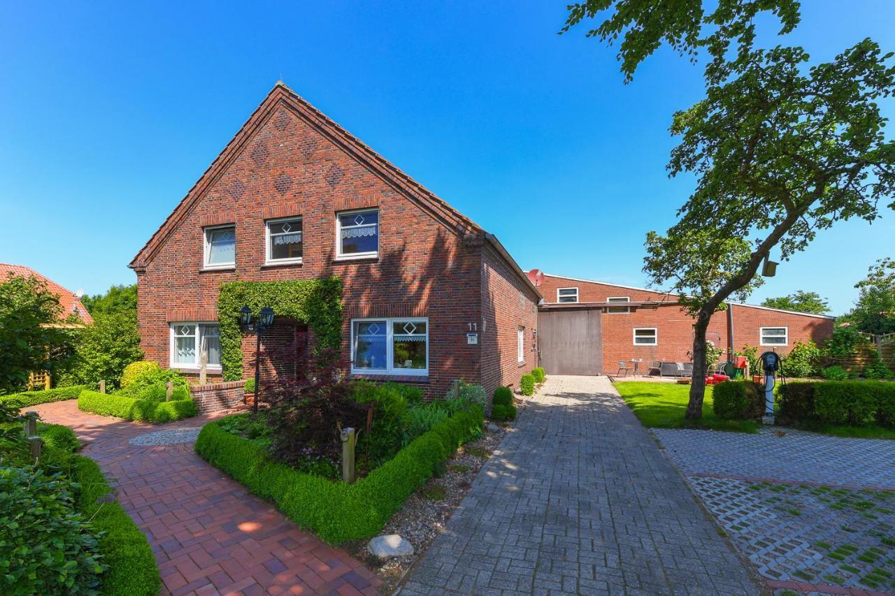 Ferienwohnung Muehlenblick Auf Dem Ferienhof Eschen Moorweg Exterior photo