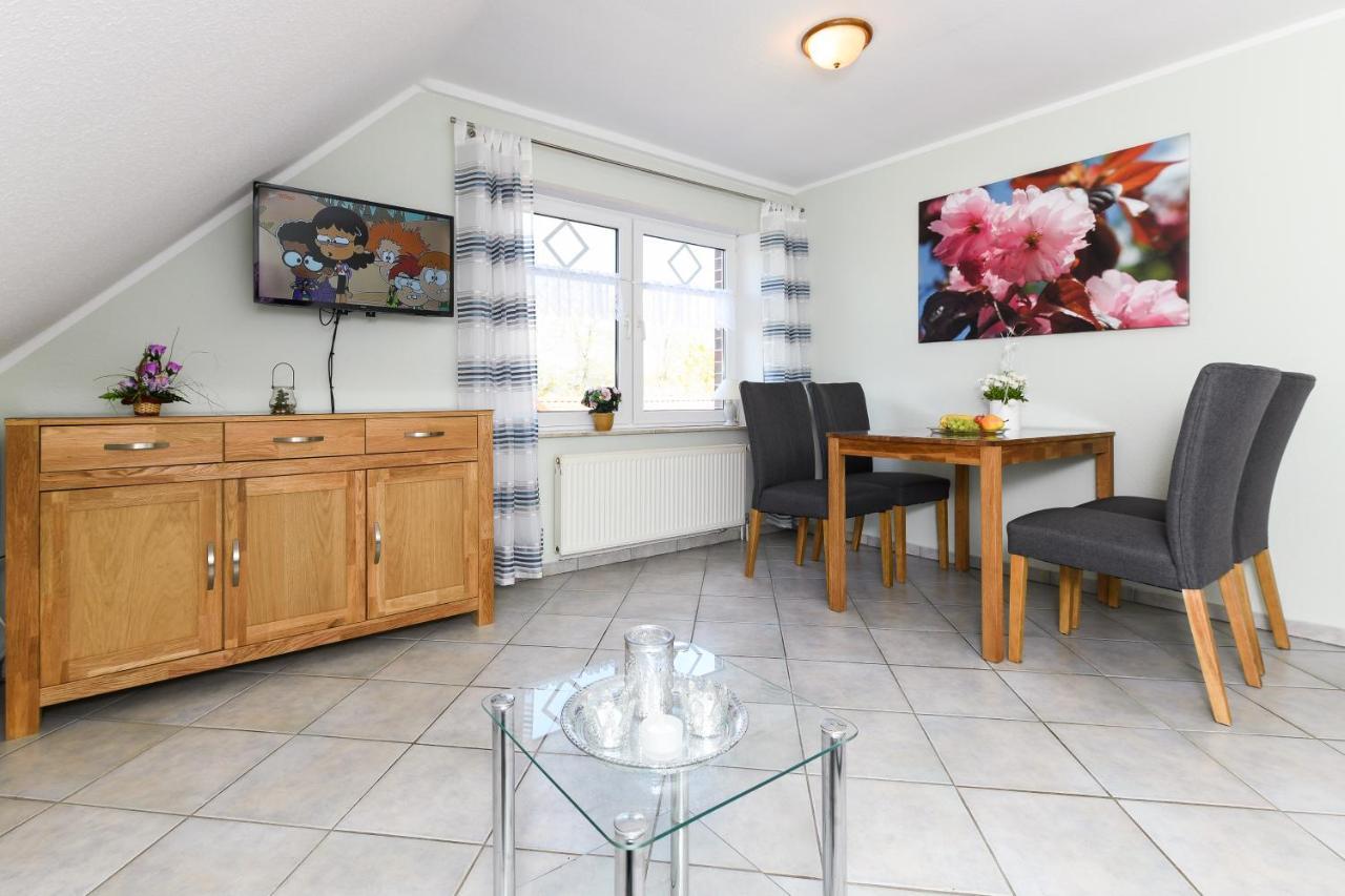 Ferienwohnung Muehlenblick Auf Dem Ferienhof Eschen Moorweg Exterior photo