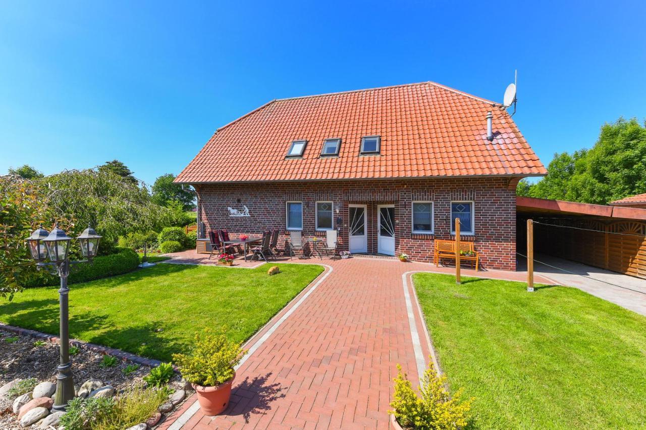 Ferienwohnung Muehlenblick Auf Dem Ferienhof Eschen Moorweg Exterior photo